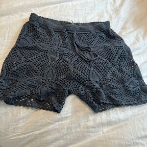 Free People Crochet Lace Shorts